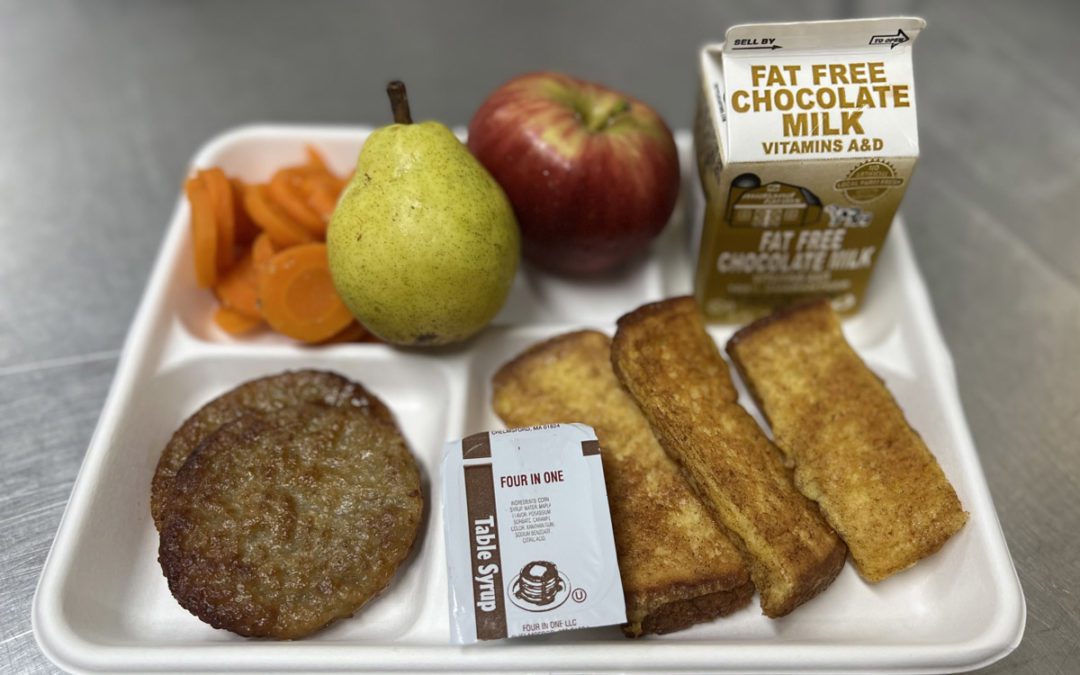 Menu Change for Goff and Elementary Schools – December 3