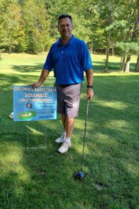 Dave DeGenero at the Columbia Basketball Scramble