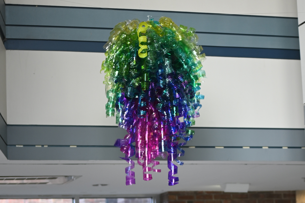 More Than Plastic sculpture