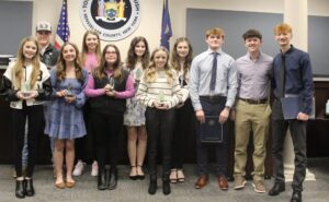 Spotlight on Youth Awards group photo courtesy Town of East Greenbush
