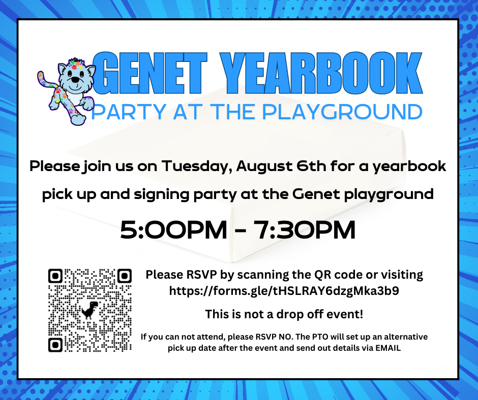 2024 Genet Yearbook Party