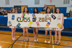 The Goff Class Board presented by Riya Mansharamani, Madelyn Tedesco, MeganBarry, Julia Krisanda and Paige Wagner.