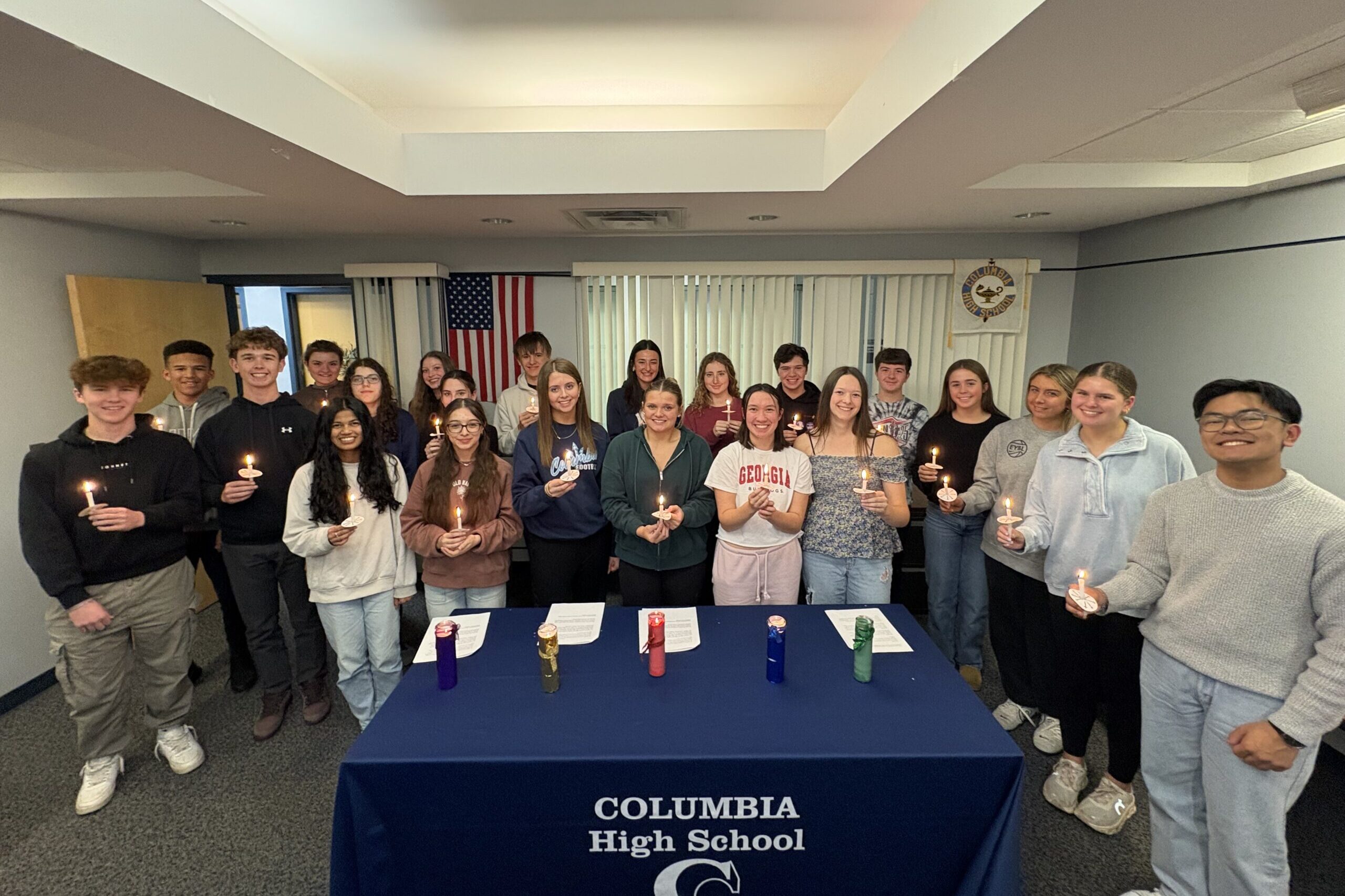 2025 Rho Kappa induction ceremony