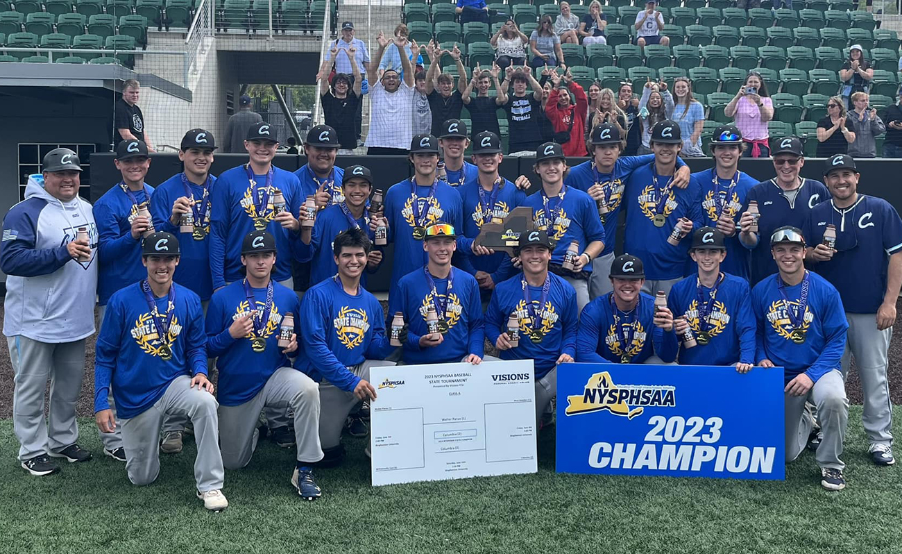 Columbia baseball state champions