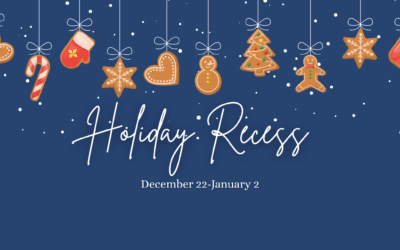 Holiday Recess