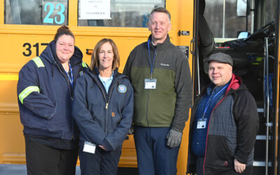 Superintendent Goes the Extra Mile: Earns School Bus Driver License and Completes First Morning Trip with Students